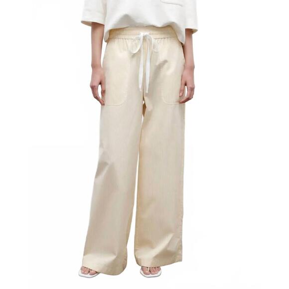 TWP Pants - NEW TWP main st pull on pants in ivory/yellow